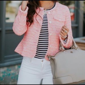 J Crew Hot Pink Blazer